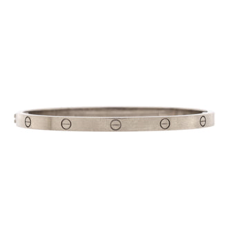 Cartier Love Bracelet 18K White Gold Small