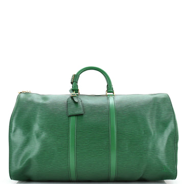 Louis Vuitton Keepall Bag Epi Leather 55