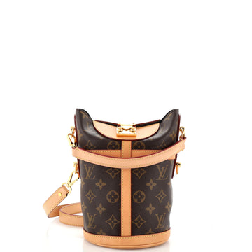 Louis Vuitton Duffle Handbag Monogram Canvas