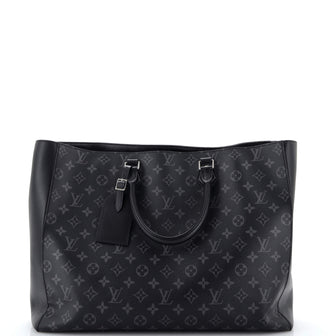 Louis Vuitton Grand Sac Bag Monogram Eclipse Canvas
