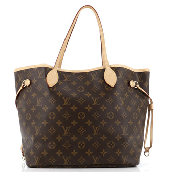 Louis Vuitton Neverfull NM Tote Monogram Canvas MM