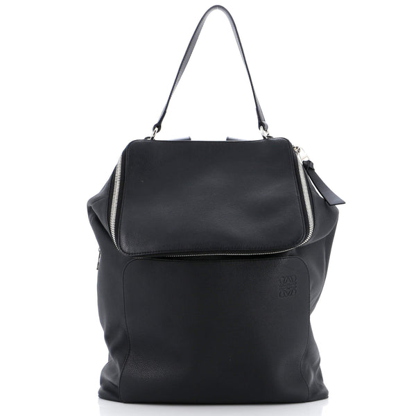 LOEWE ロエベ GOYA BACKPACK LOEWE GOYA EXPANDABLE COLOR BLOCK BACKPACK IN WOOL AND SOFT