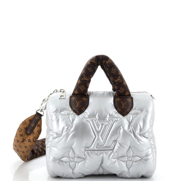 Louis Vuitton Speedy Bandouliere Bag Monogram Quilted Econyl Nylon 25