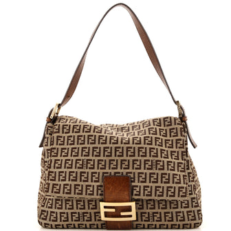 Fendi Mama Forever Bag Zucchino Canvas