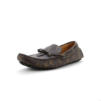 Louis Vuitton Men's Arizona Moccasins Monogram Canvas