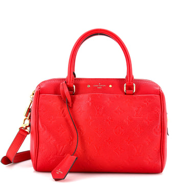 Louis Vuitton Speedy Bandouliere NM Bag Monogram Empreinte Leather 25