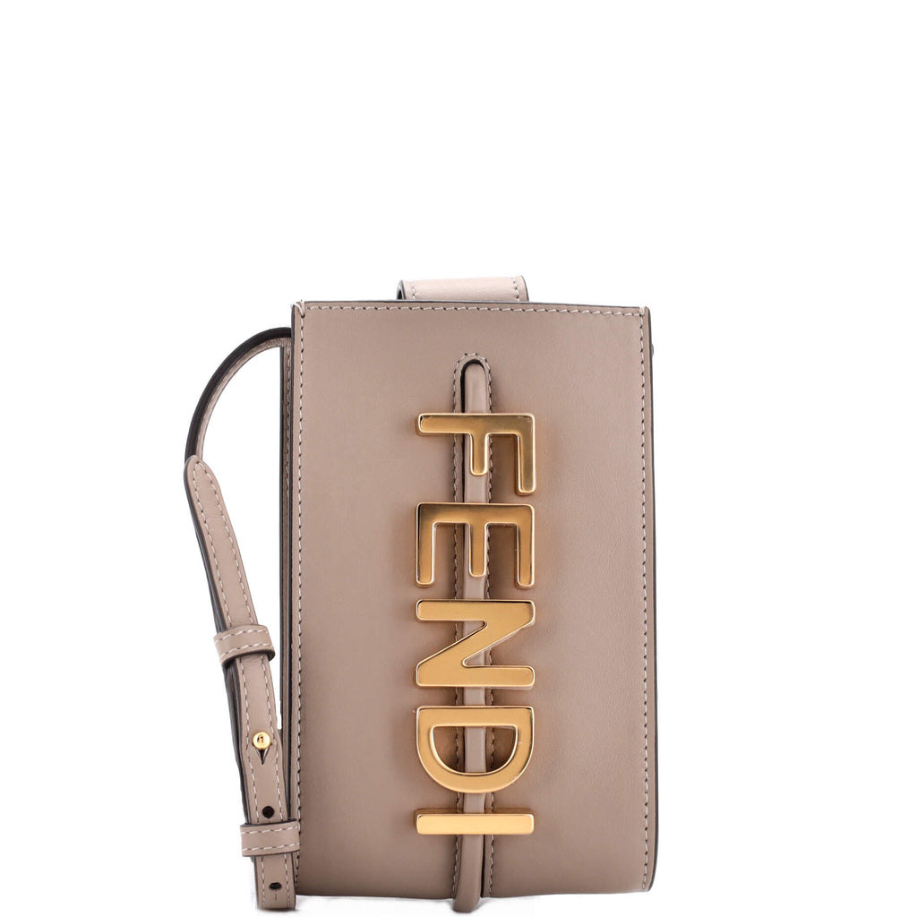 Fendi Fendigraphy Phone Pouch Leather 287249
