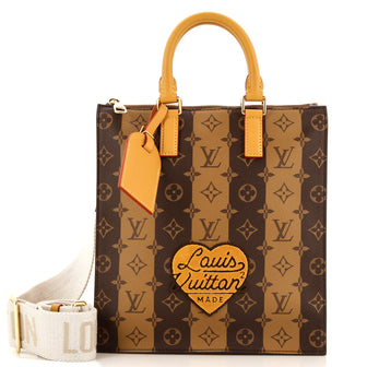Louis Vuitton Nigo Sac Plat Cross Limited Edition Stripes Monogram Canvas