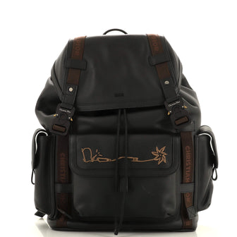 dior mens leather backpack Christian Dior x Cactus Jack Hit the Road Backpack Leather 287249
