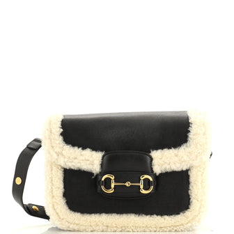Gucci Horsebit 1955 Shoulder Bag Leather Small