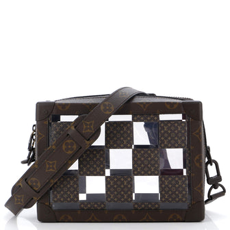 Louis Vuitton Soft Trunk Bag Monogram Chess Coated Canvas and PVC
