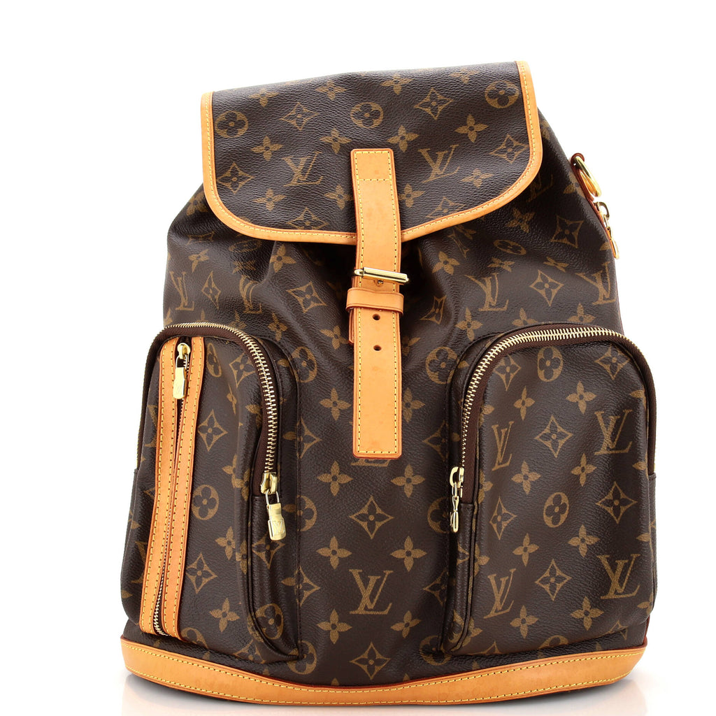 Louis Vuitton Bosphore Backpack Monogram Canvas Brown 28726021 display picture 2
