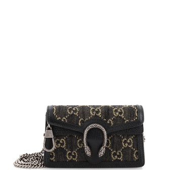 Gucci Dionysus Bag GG Denim Super Mini