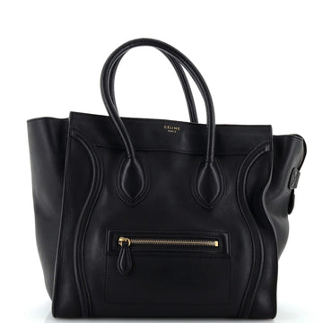 Celine Luggage Bag Smooth Leather Mini