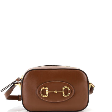 Gucci Horsebit 1955 Camera Bag Leather Small