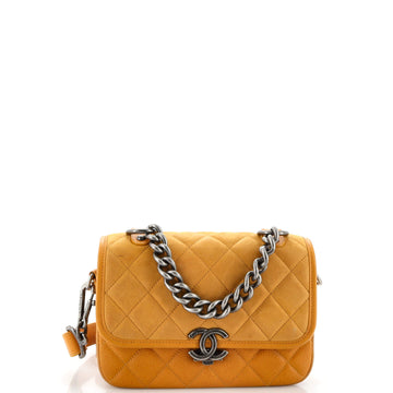 Chanel My Everything Flap Bag Quilted Caviar Small
