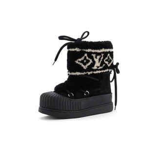 Louis Vuitton Women's Polar Flat Half Boots Shearling