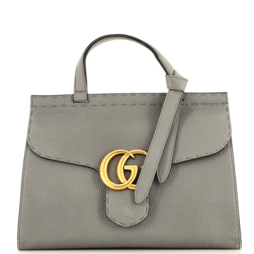 Gucci GG Marmont Top Handle Bag Leather Small
