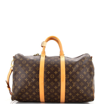 Louis Vuitton Keepall Bandouliere Bag Monogram Canvas 45