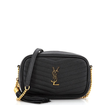 Saint Laurent Lou Camera Bag Matelasse Chevron Leather Mini