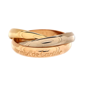 Cartier Les Must de Cartier Trinity Ring 18K Tricolor Gold
