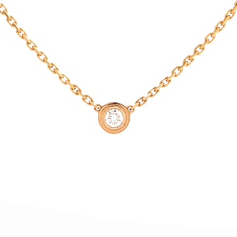 Cartier Cartier D'Amour Pendant Necklace 18K Rose Gold with Diamond XS