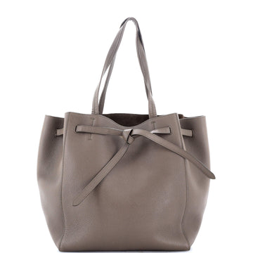Celine Phantom Tie Cabas Tote Leather Small
