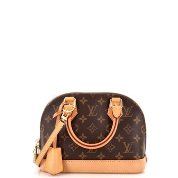 Louis Vuitton Alma Handbag Monogram Canvas BB