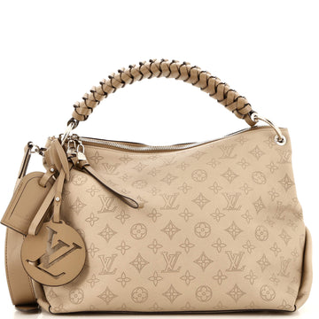 Louis Vuitton Braided Handle Beaubourg Hobo Mahina Leather MM