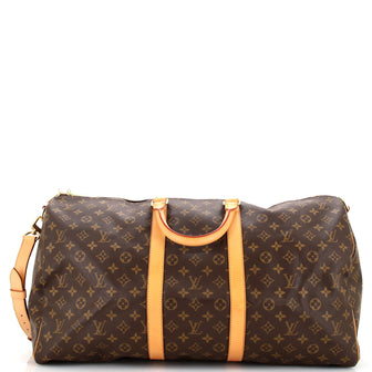 Louis Vuitton Keepall Bandouliere Bag Monogram Canvas 55