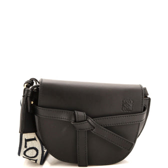 Loewe Gate Dual Shoulder Bag Leather Mini