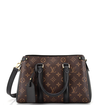 Louis Vuitton Soufflot Tote Monogram Canvas with Leather BB