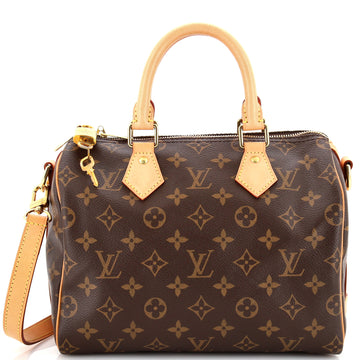 Louis Vuitton Speedy Bandouliere Bag Monogram Canvas 25