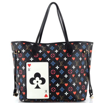 Louis Vuitton Neverfull NM Tote Limited Edition Game On Multicolor Monogram MM