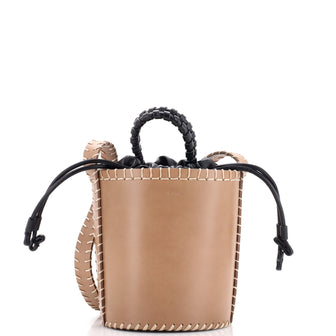 Chloe Louela Bucket Bag Leather Mini