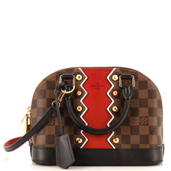 Louis Vuitton Alma Handbag Limited Edition Damier Karakoram BB