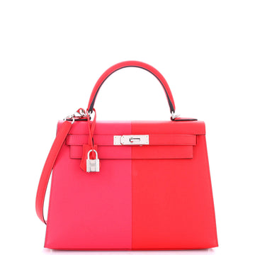 Hermes Casaque Kelly Handbag Epsom 28