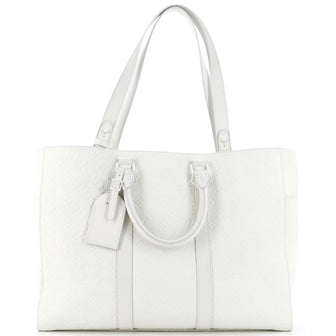 Louis Vuitton Sac Plat 24H Bag Monogram Taurillon Leather