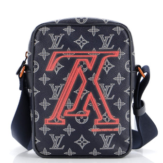 Louis Vuitton Danube Handbag Limited Edition Upside Down Monogram Ink PM