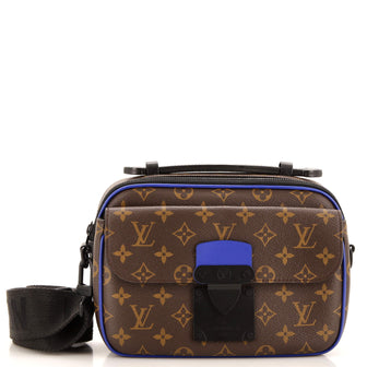 Louis Vuitton S Lock Messenger Bag Macassar Monogram Canvas