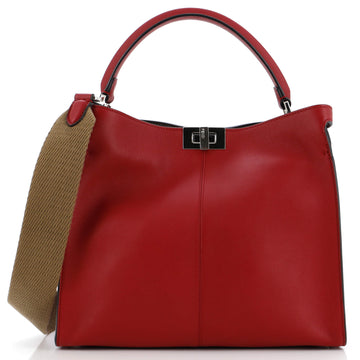 Fendi Peekaboo X-Lite Bag Leather Medium