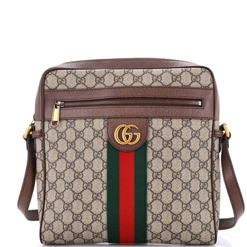 Gucci Ophidia Messenger Bag GG Coated Canvas Medium