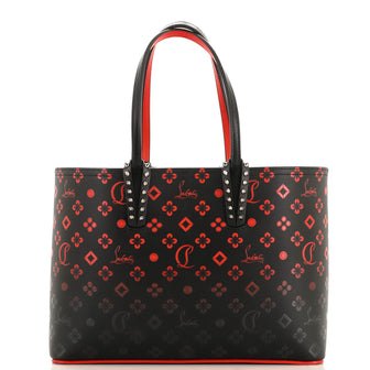 Christian Louboutin Cabata East West Tote Degrade Monogram Printed Leather Large