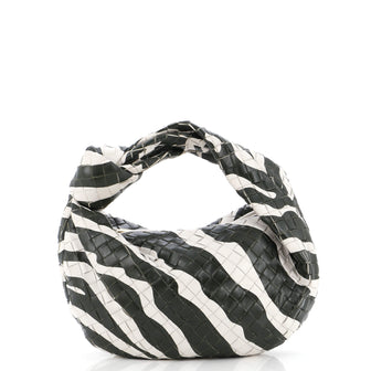 Bottega Veneta BV Jodie Hobo Intrecciato Printed Nappa Teen