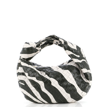 Bottega Veneta BV Jodie Hobo Intrecciato Printed Nappa Teen