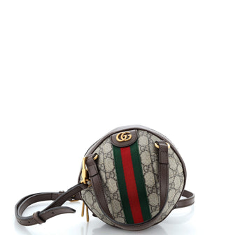 Gucci Ophidia Basketball Bag GG Coated Canvas Mini