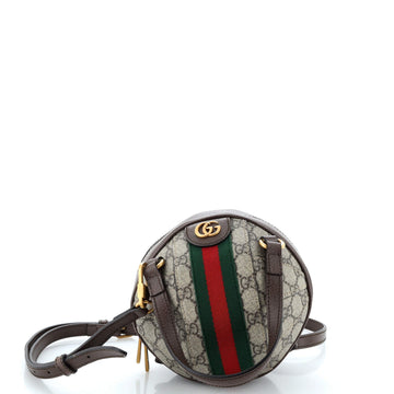 Gucci Ophidia Basketball Bag GG Coated Canvas Mini