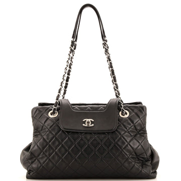 Chanel By 3 Shopping Tote Quilted Lambskin Large