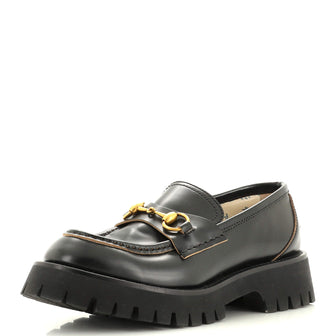 Gucci Women's Harald Horsebit Loafers Leather