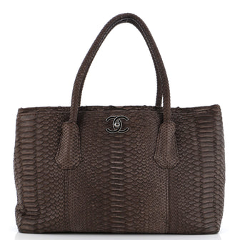 Chanel Shopping Tote Python Medium